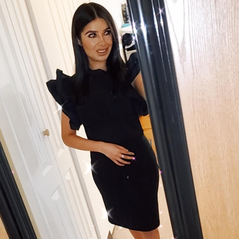 Ruffled Occasion Dress - Picture 2 of 6